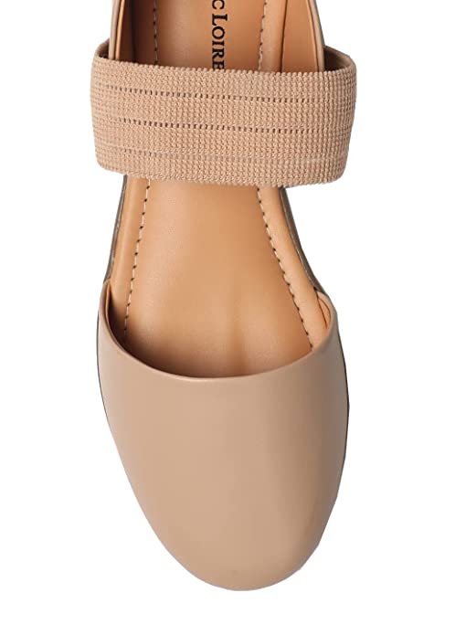 Marc Loire Women's Casual Slip on Flat Ballerina Shoes