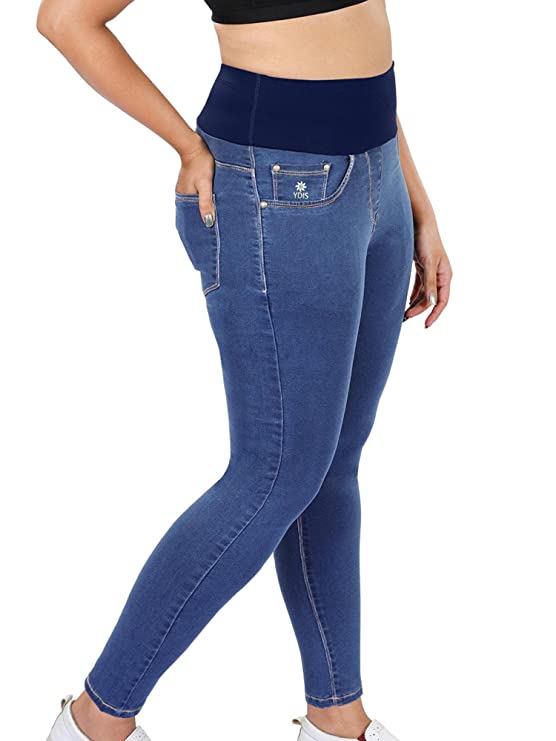 dermawear Women's Shapewear Denim Regular Fit Jeans
