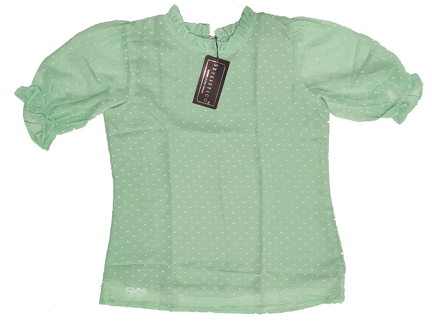 itshe Tissue Fabric Premium Casual Top for Women's