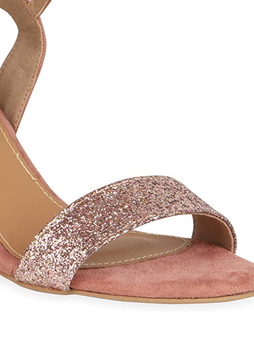 Rocia womens Rocia Women's Black High Heel Sandals Heeled Sandal